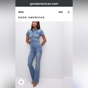 Good American form fitting jumpsuit